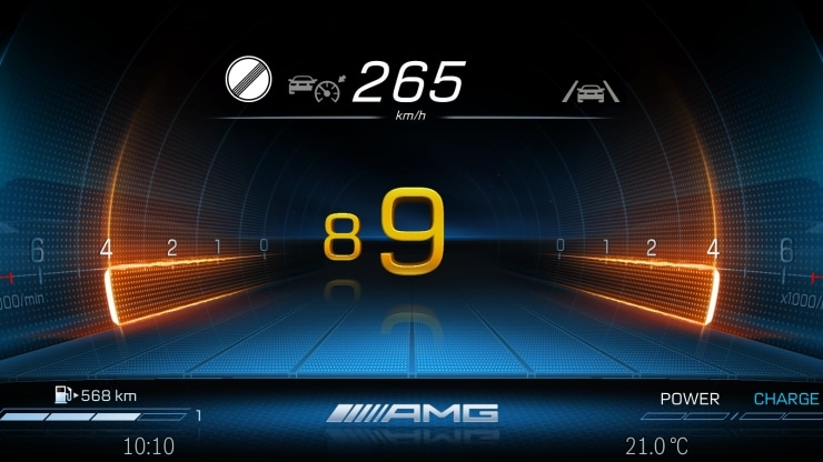 Fahrerdisplay 10