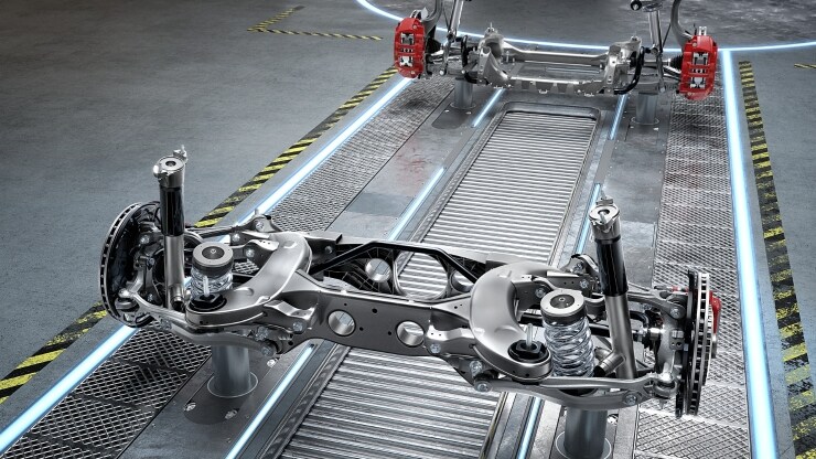 AMG RIDE CONTROL Fahrwerk Bild 1