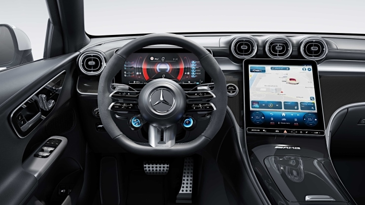 Volant Performance AMG en cuir nappa / microfibre MICROCUT 2