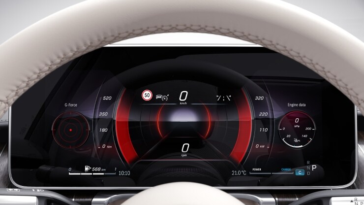 3D Fahrerdisplay Bild 1