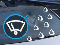 Mercedes-AMG GLC Coupé Essuie-glaces avec détecteur de pluie