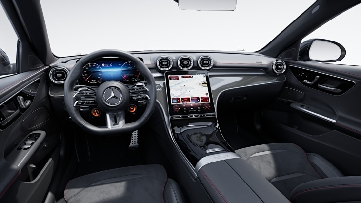 AMG Performance Lenkrad in Leder Nappa 2