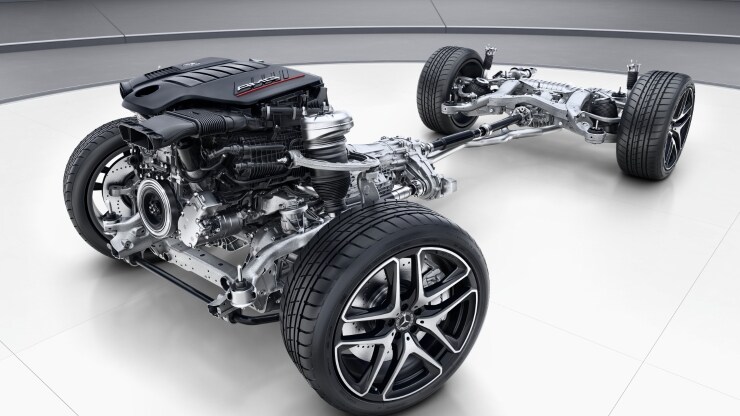 AMG RIDE CONTROL&plus; Fahrwerk Bild 1