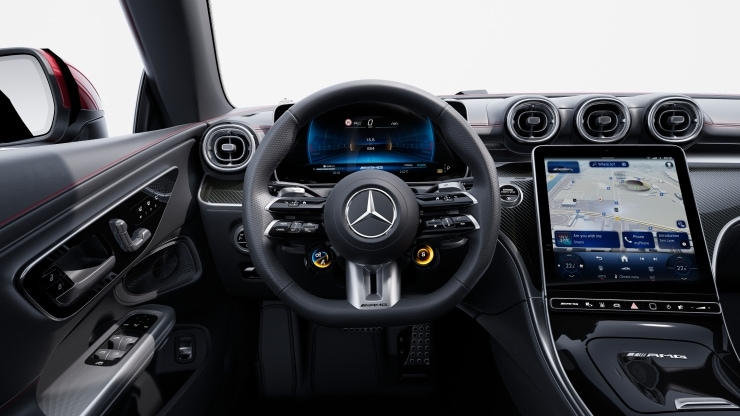 AMG Performance Lenkrad in Leder Nappa 1