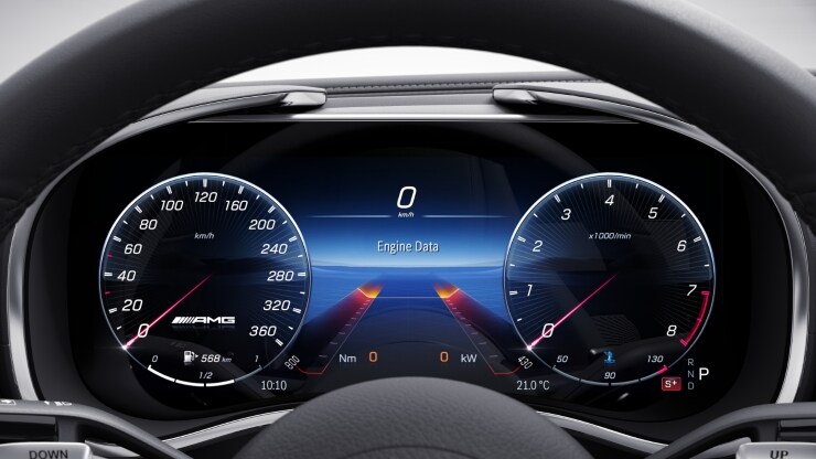 Fahrerdisplay 1