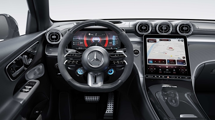 AMG Performance Lenkrad in Carbon-Design &sol; Mikrofaser MICROCUT Bild 1