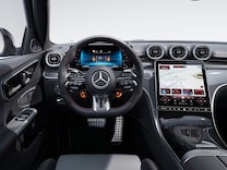 Mercedes-AMG C-Class Saloon AMG steering wheel buttons