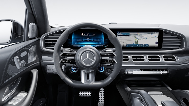 AMG Performance Lenkrad in Leder Nappa / Mikrofaser MICROCUT Bild 1