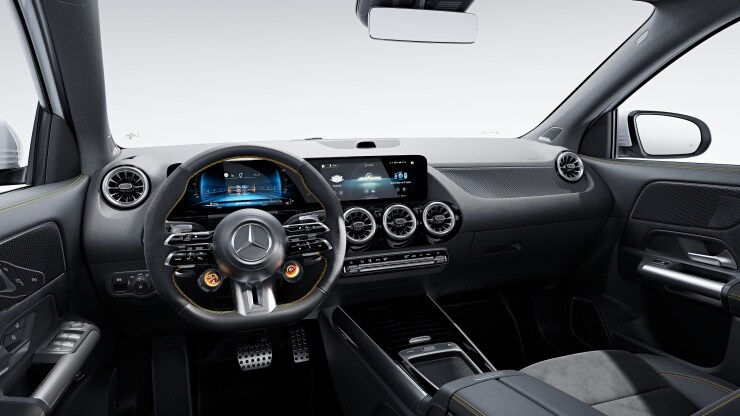 Serienausstattung f&uuml;r Mercedes-AMG GLA 45 S 4MATIC&plus; 4