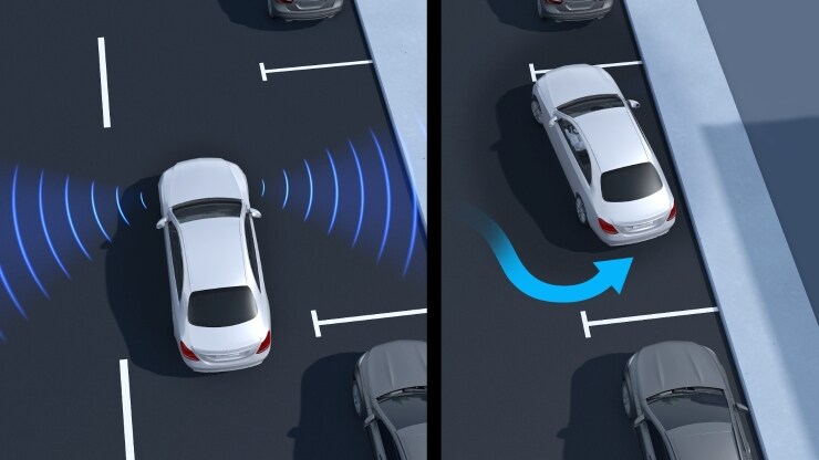 Ayuda activa para aparcar con PARKTRONIC &lpar;s&oacute;lo en bater&iacute;a&rpar; Imagen 1
