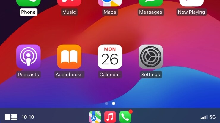 Int&eacute;gration pour smartphone Android Auto&trade; et Apple CarPlay&trade; 2
