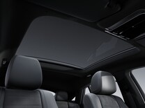 GLE Coupé Ciel de pavillon en tissu noir