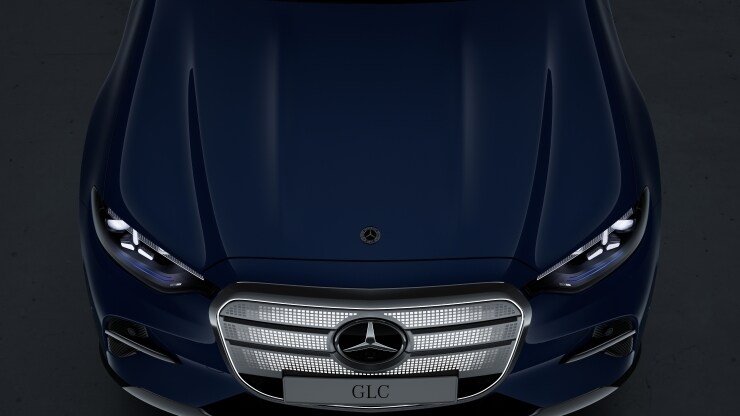 Mercedes-Benz ikonischer Grill mit beleuchteter Umrandung 2