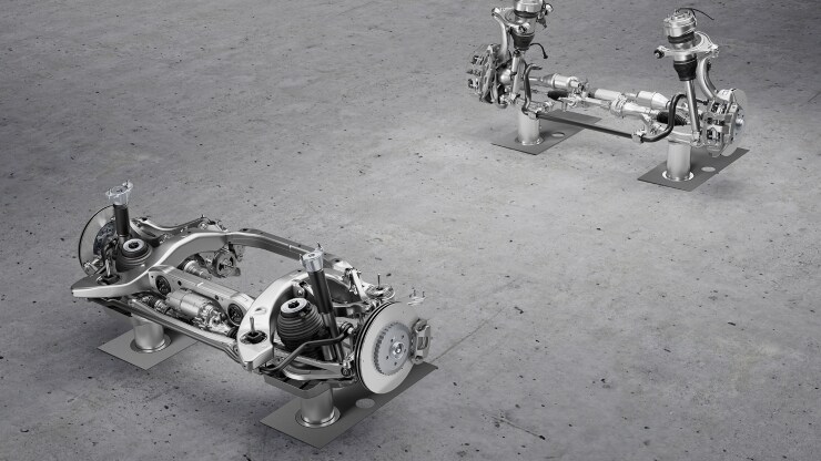 AIRMATIC mit intelligenter Fahrwerksregelung und Digitalen Extras 1