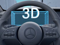 Mercedes-Maybach Trieda S 3D displej vodiča