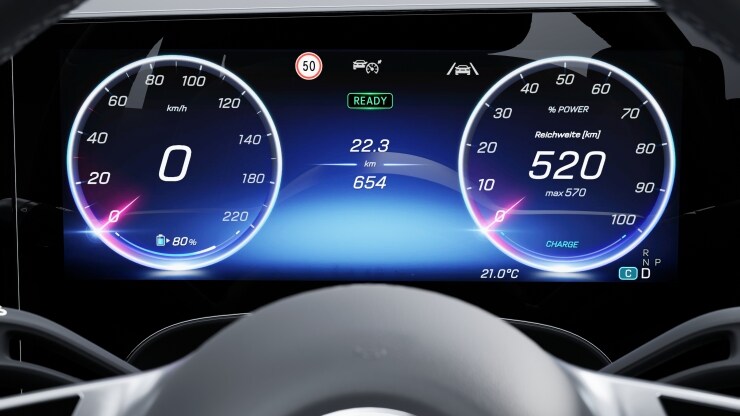 Fahrerdisplay Bild 1