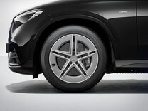 Mercedes-AMG GLC Coupé Pinzas de freno pintadas en color plata