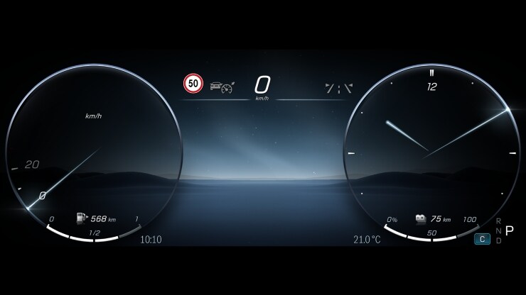 Fahrerdisplay 6