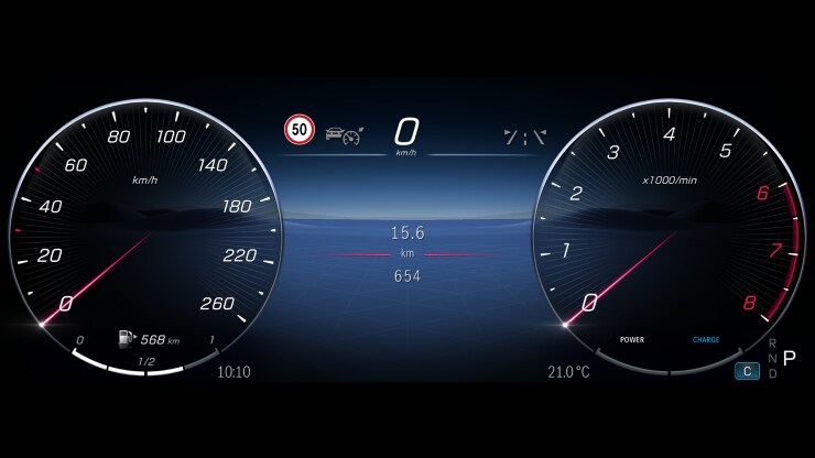 Fahrerdisplay 2