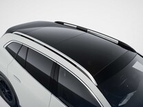 EQS SUV Dachreling in poliertem Aluminium