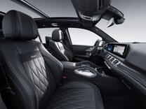 Mercedes-AMG GLS Omission of coloured seat belts