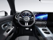 CLA Saloon Multifunction sports steering wheel in nappa leather