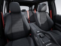 GLE Sicherheitsgurte in Rot