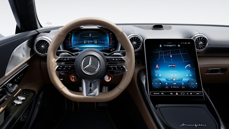 Volante AMG Performance en cuero napa 4