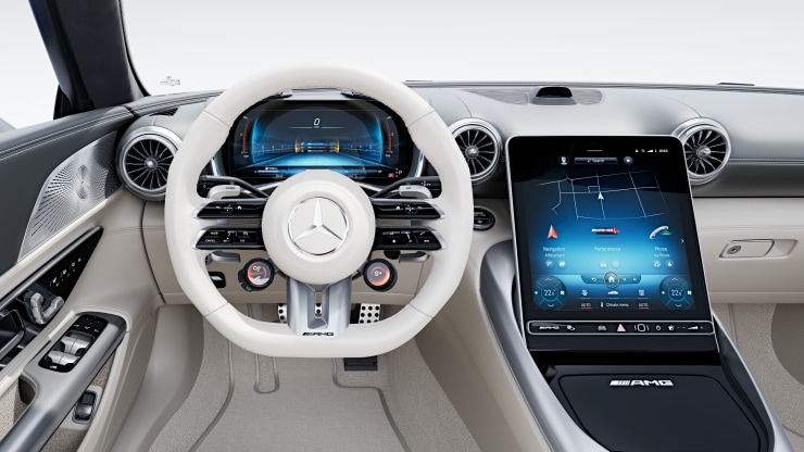 Volante AMG Performance en cuero napa 3