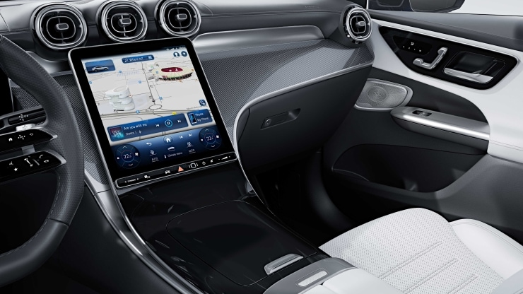 AMG Zierelement Carbon 1
