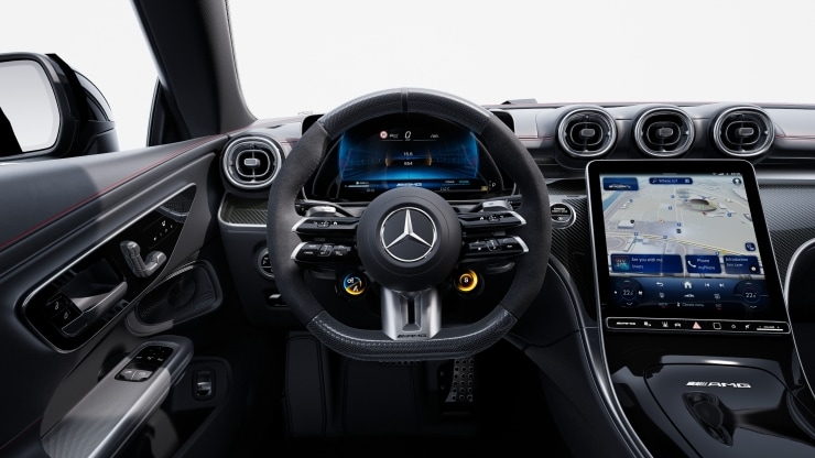 AMG Performance Lenkrad in Carbon-Design / Mikrofaser MICROCUT Bild 1