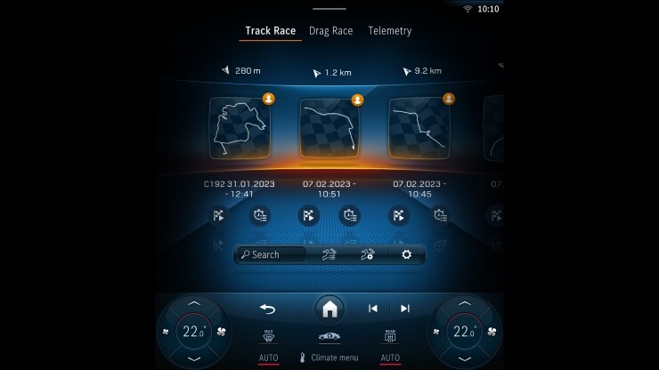 Digitales Extra: AMG TRACK PACE Bild 1