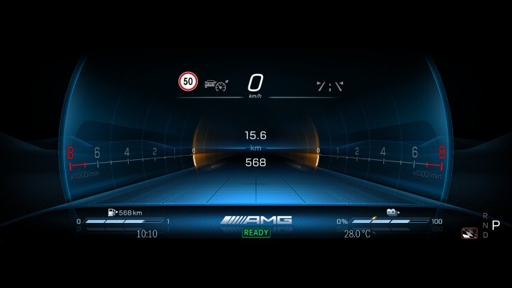 Fahrerdisplay Bild 1