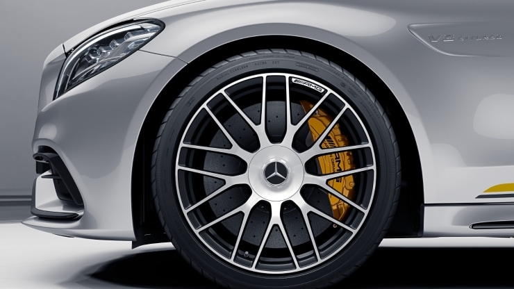 48,3 cm (19")/50,8 cm (20") AMG Schmiederäder im Kreuzspeichen-Design Bild 1