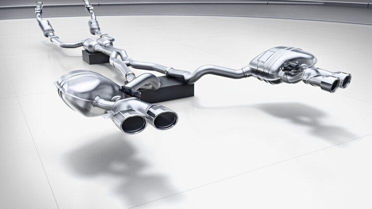 AMG Performance-Abgasanlage schaltbar 2