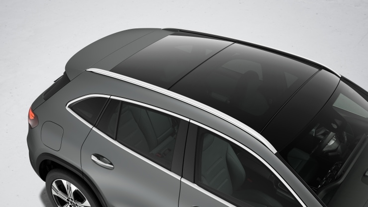 Rampes de toit en aluminium poli Image 1