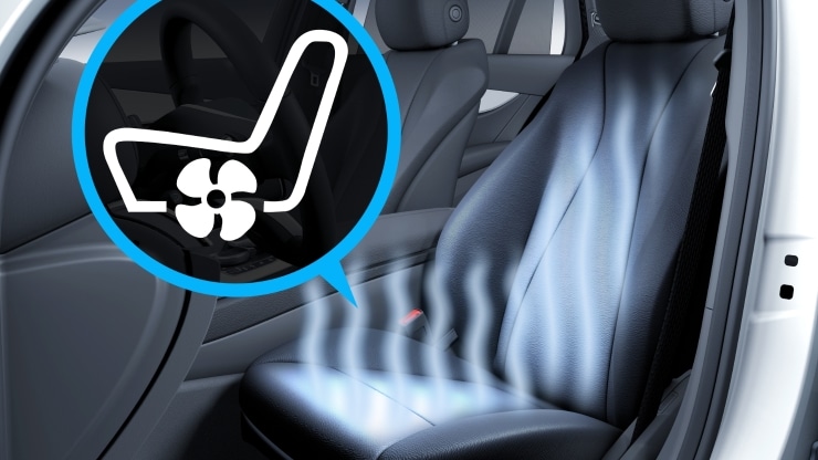 Sitzklimatisierung für Fahrer und Beifahrer Bild 1