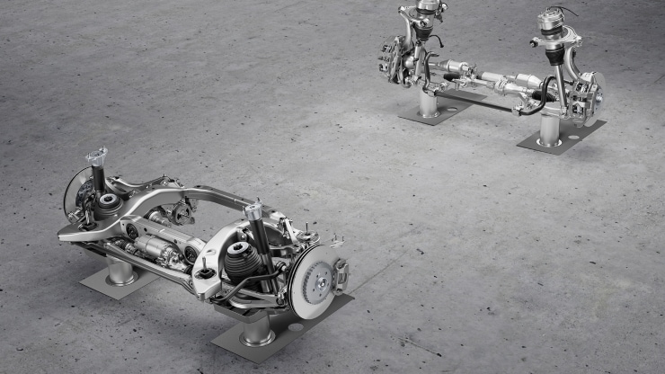 AIRMATIC mit intelligenter Fahrwerksregelung und Digitalen Extras 1