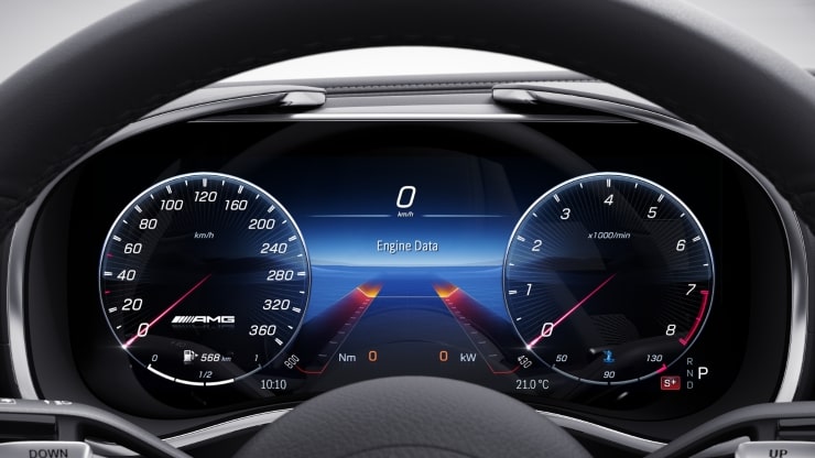 Fahrerdisplay 1