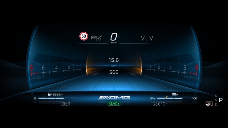 Fahrerdisplay Bild 1