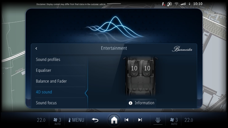 Burmester® 4D-Surround-Soundsystem 2