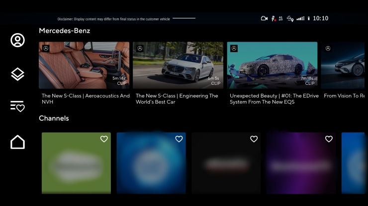 Digitales Extra: Vorrüstung für MBUX Entertainment Plus 2