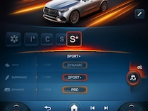 Mercedes-AMG GLC Coupé DYNAMIC SELECT控制鍵