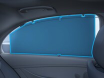 GLC Roller sunblinds in left and right rear doors