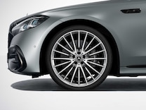 S-Class Brake system with larger brake discs