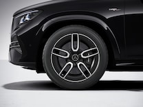 Mercedes-AMG GLE Sortlakerede bremsekalibre for AMG High-performance komposit bremsesystem