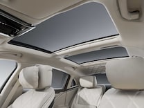 Mercedes-Maybach Classe S Ciel de pavillon en cuir Nappa MANUFAKTUR avec surpiqûres en losanges