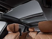 Mercedes-Maybach Classe S Ciel de pavillon en cuir Nappa noir MANUFAKTUR