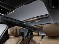 Mercedes-Maybach Classe S Garniture de pavillon MANUFAKTUR en cuir nappa avec dessin floral
