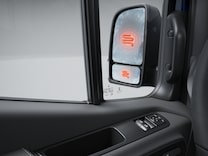 eSprinter szimplafülkés alváz Külső tükör, fűthető és elektr. állítható